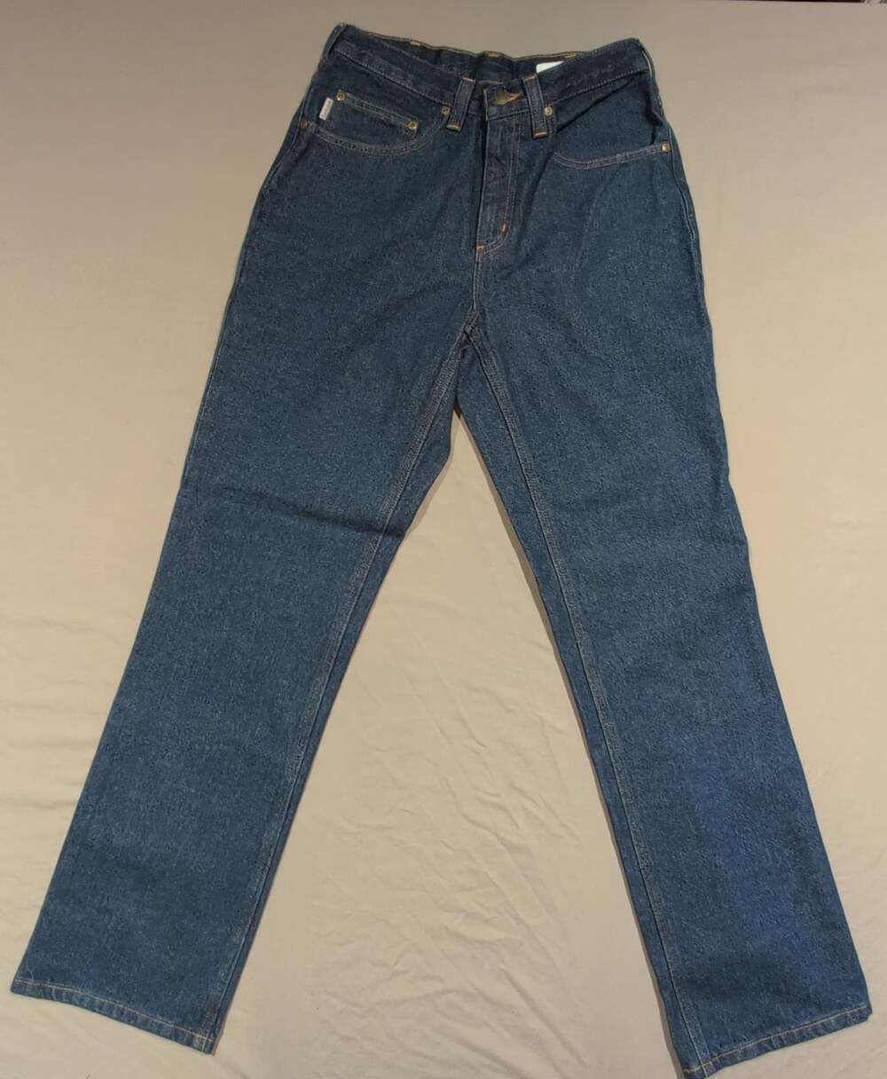 Carhartt Relaxed Fit Jeans Men's 29x32 Blue Denim Workwear. Extra Durable